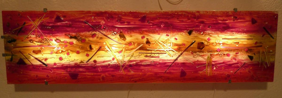 applique murale SOUS MARIN JAUNE