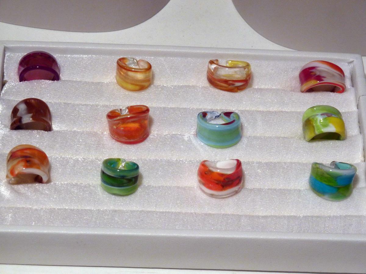 Bagues murano 2