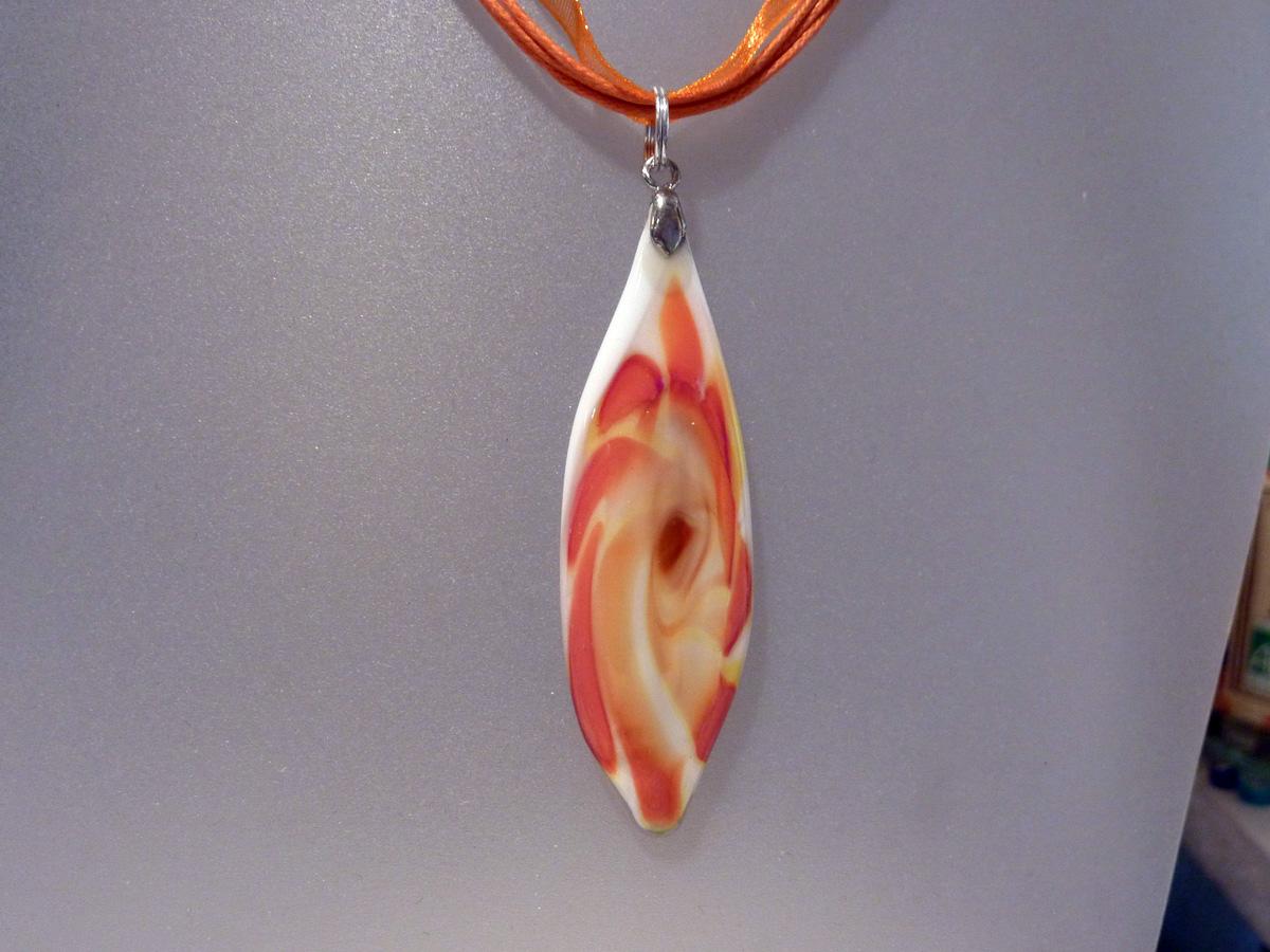 Pendentif murano  twist